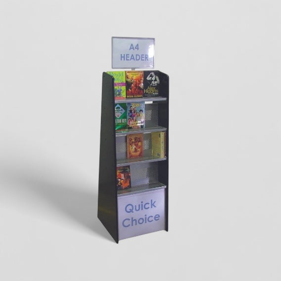 Medium book display unit