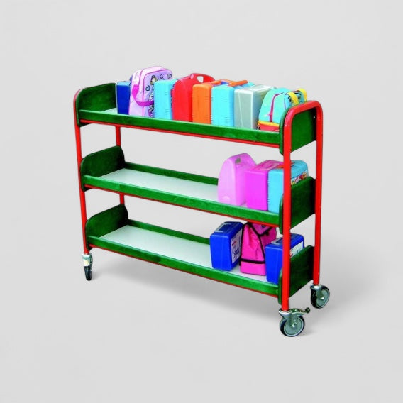 Slimline 30 lunchbox 3 tier trolley