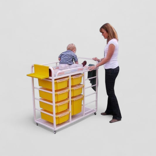 Large toddler change unit