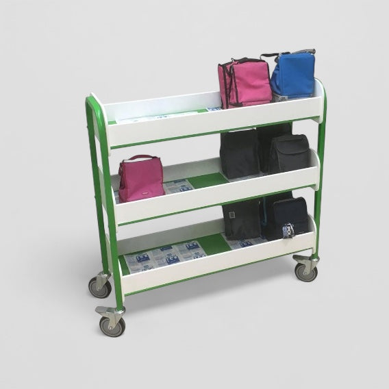 Keep cool lunch box trolley