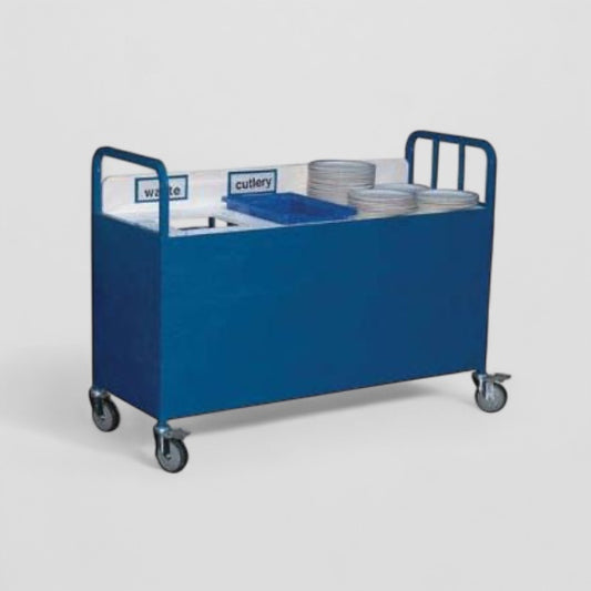 Standard metal collection trolley