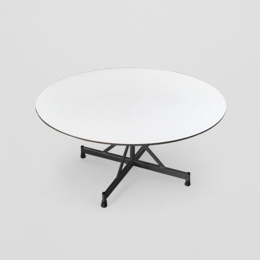 Rotating round work desk