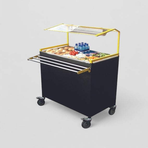 Single sided salad bar
