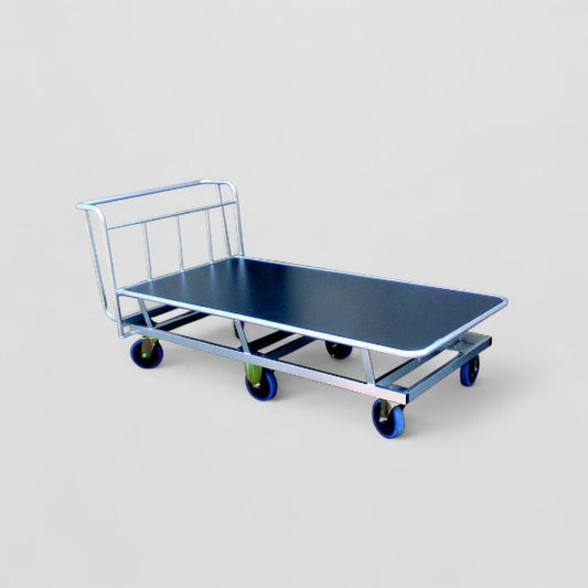 Flatbed sports trolley