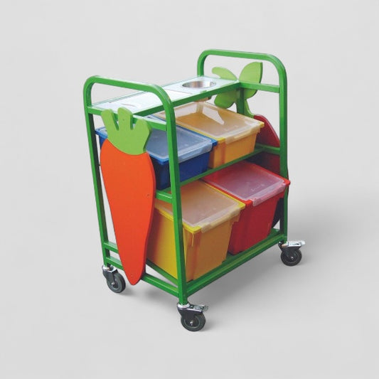 Small fruit shop trolley