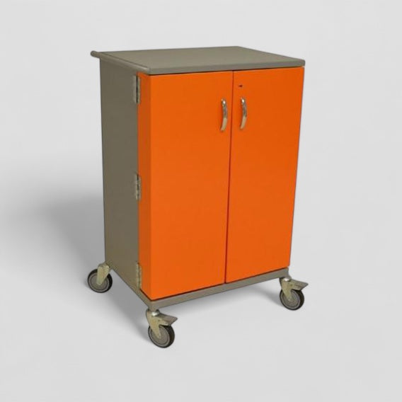 Mds locking meds aluminium trolley