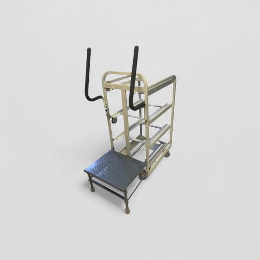 Single step picking trolley