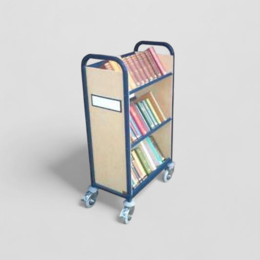 Spine reader ergonomic trolley