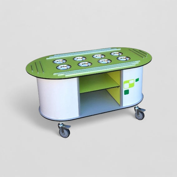 Aqua primary salad station