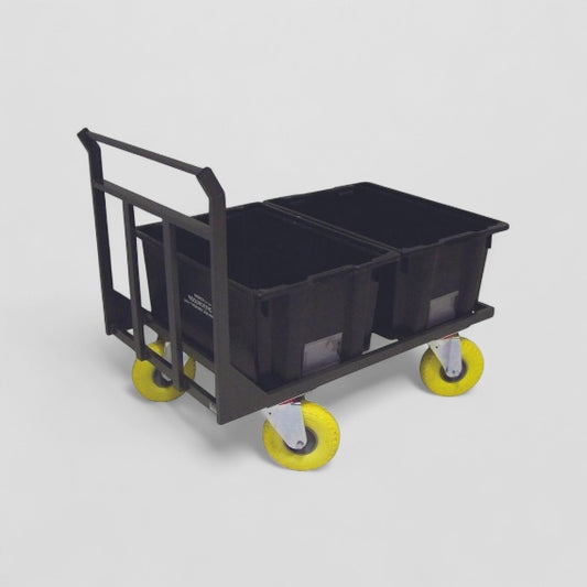 2 tote box trolley