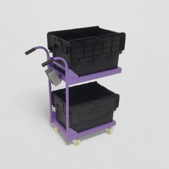 Tote box trolley