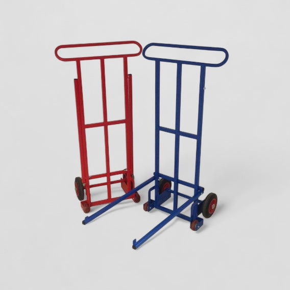 Tote lifting trolley