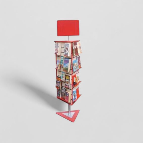 Triangular display unit solid base