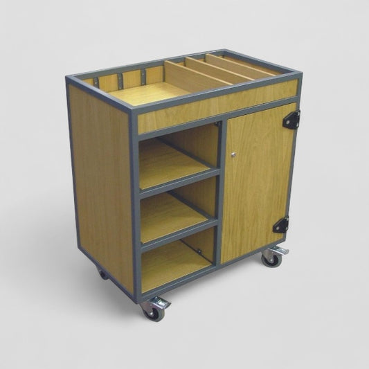 Multipurpose cupboard trolley
