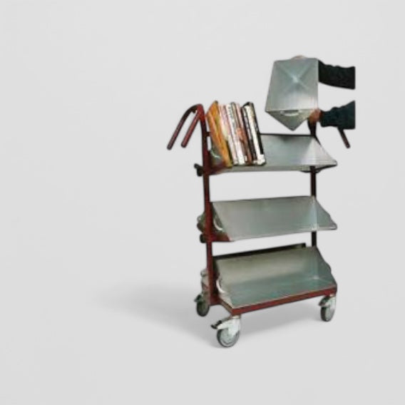 Warwick trolley 6 shelves