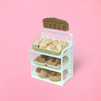 Countertop bread display stand