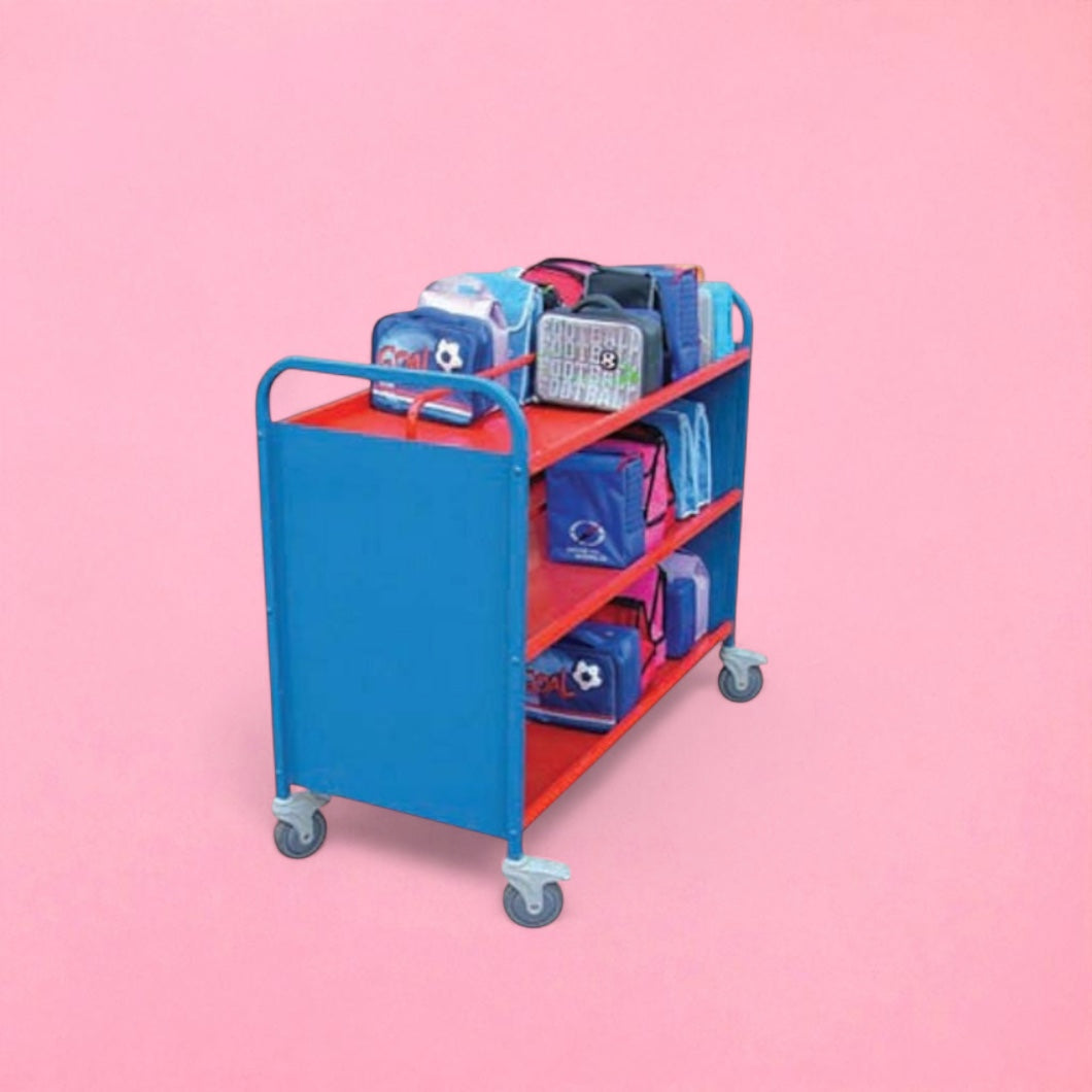 60 lunch box aluminium trolley