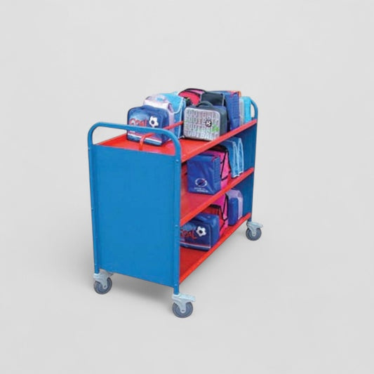 60 lunch box aluminium trolley
