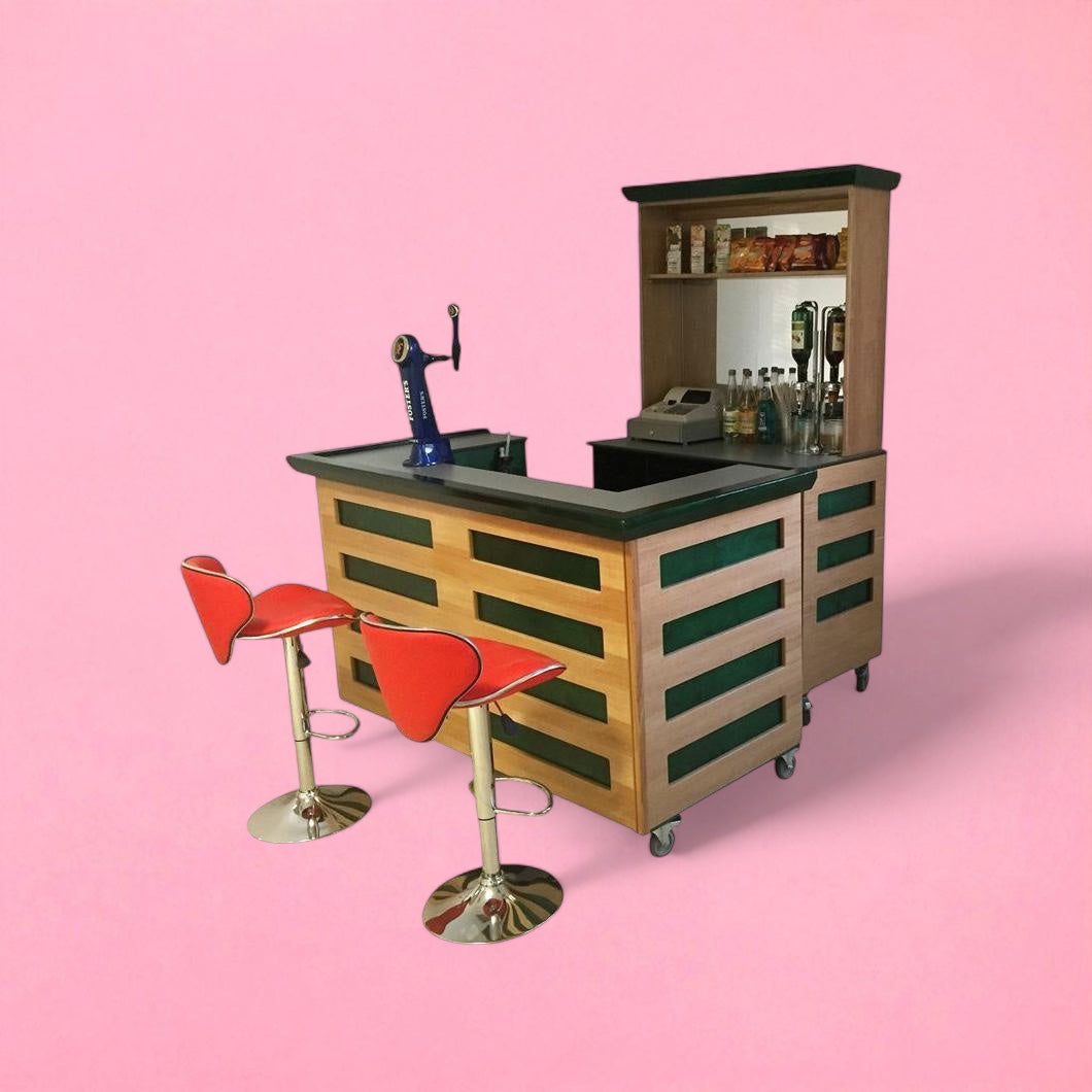 Pop up instant nesting bar