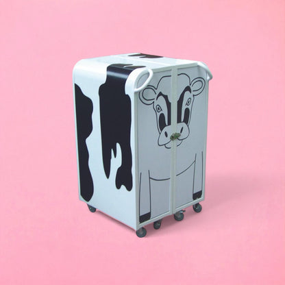 Lock in lunch box trolley cow design