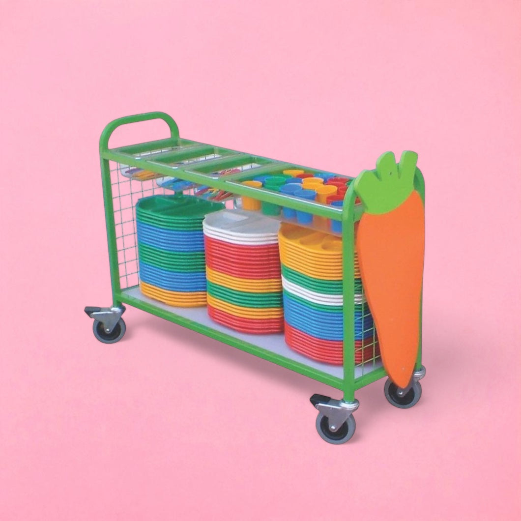 Knife & fork cutlery storage trolley