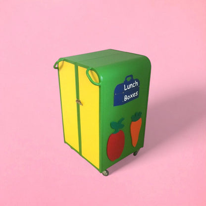Lock in lunch box trolley fruit and veg design