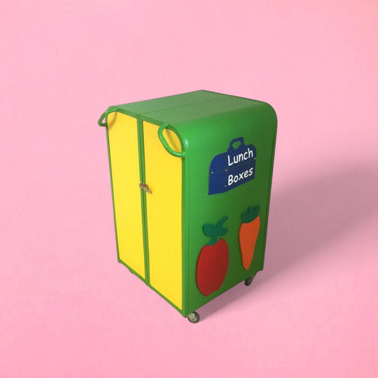Lock in lunch box trolley fruit and veg design