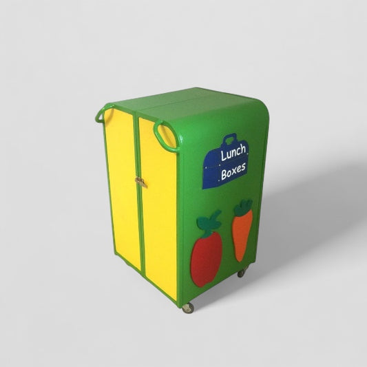 Lock in lunch box trolley fruit and veg design
