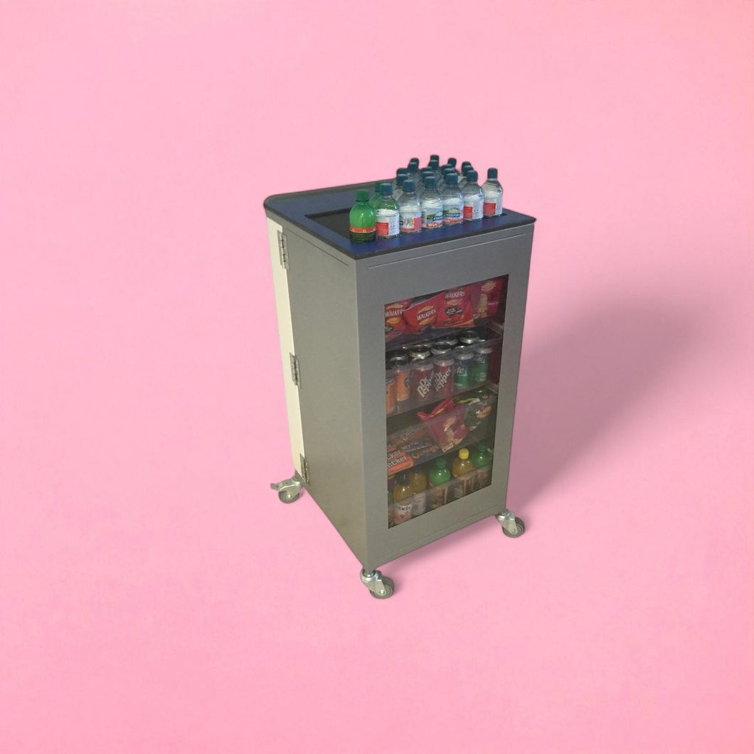 Mobile snack stop cupboard