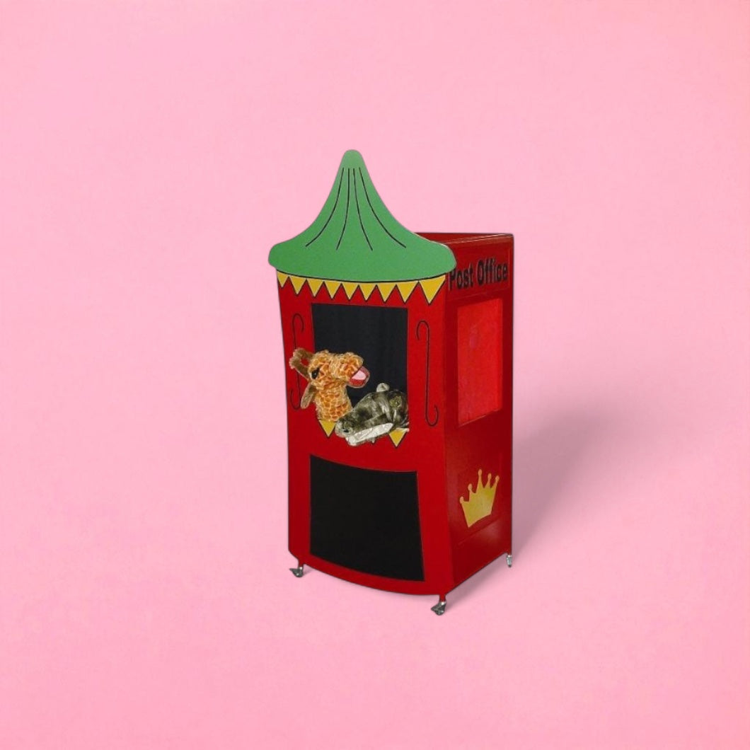 3 side puppet theatre / doctors / post office