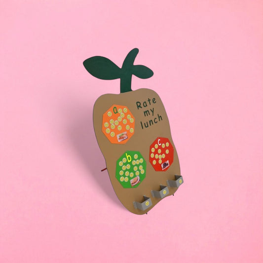 Rate my school lunch menu board