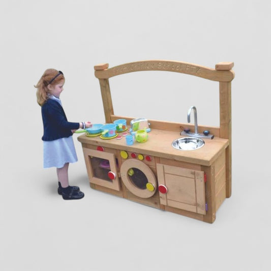 Outdoor/indoor role play kitchen