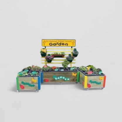 24 box garden planters