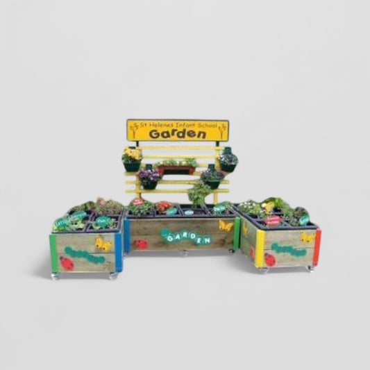 24 box garden planters