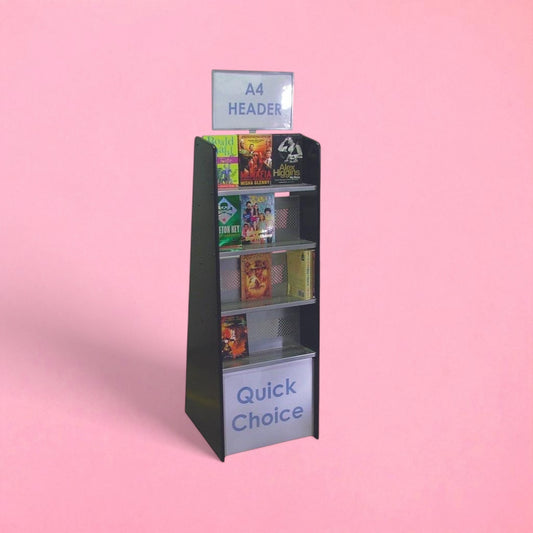 Medium book display unit