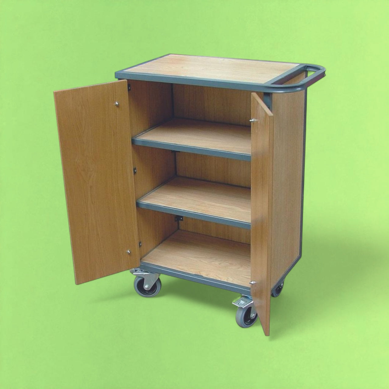 Multi function cupboard trolley