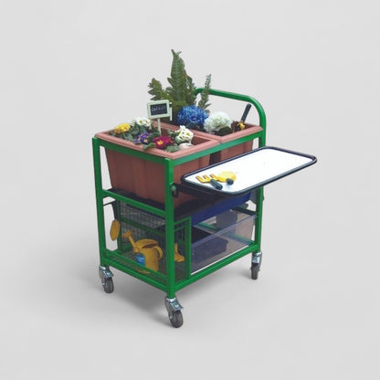 Medium garden planting trolley