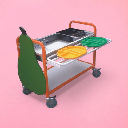 Salad bar chilled trolley primary