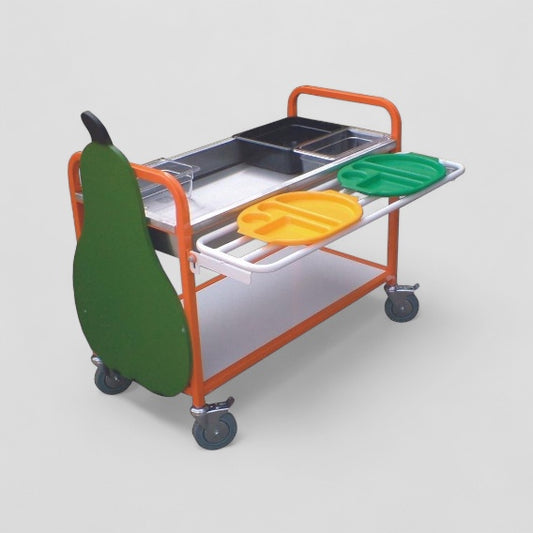 Salad bar chilled trolley primary