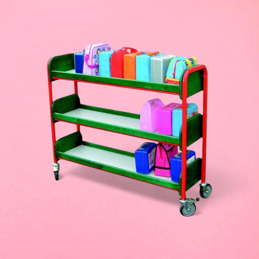Slimline 30 lunchbox 3 tier trolley
