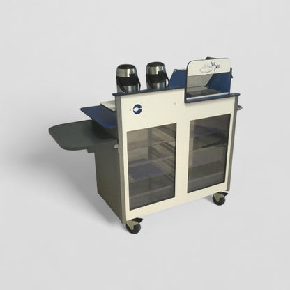 Mobile cafe serving unit
