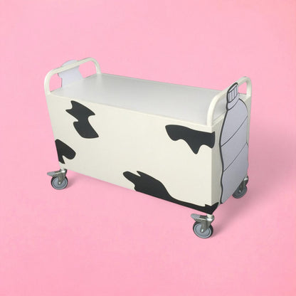 Mobile milk trolley