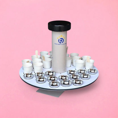 Rotating tasting station