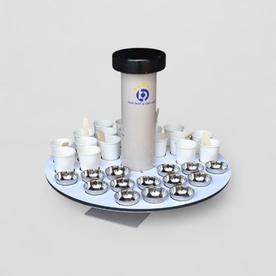 Rotating tasting station