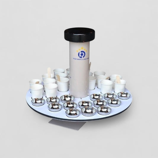 Rotating tasting station