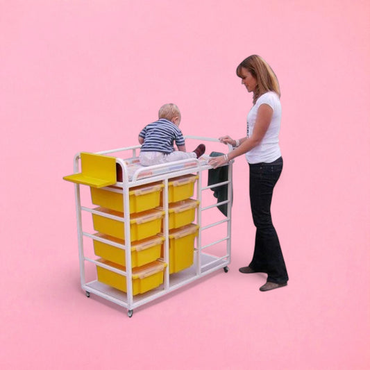 Large toddler change unit