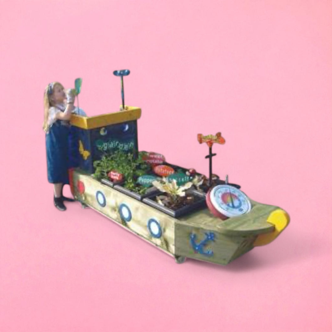 The weather boat weather station and garden