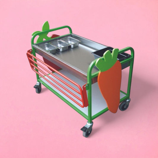 Salad bar chilled trolley primary large