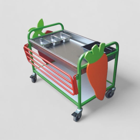 Salad bar chilled trolley primary large