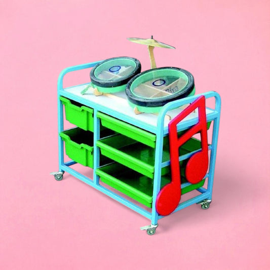 Small musical instrument trolley
